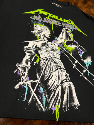 Justice For All Metallica Graphic Tee