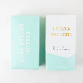 I Need a Vacation Shower Steamers | Chez Gagné