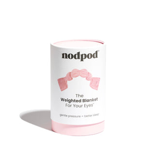 Weighted Sleep Mask | NodPod - Blush