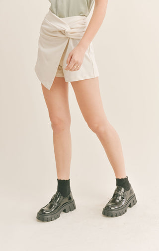 Evening Cocktail Side Twist Skort | Sage The Label