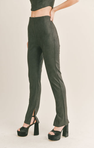 Late Nights Seamed Leggings | Sage The Label
